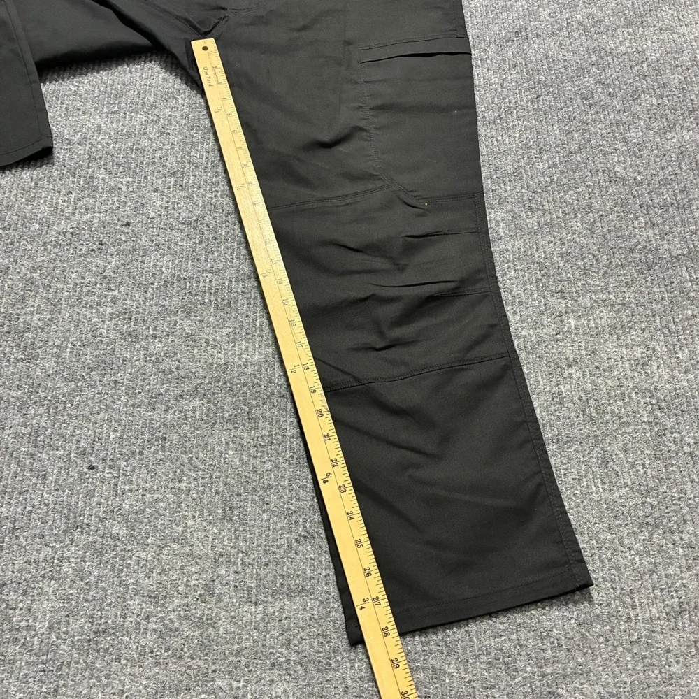 Mission Made Mens Cargo Pants Size‎ 38x30 Black Tactical Work Utility Ripstop